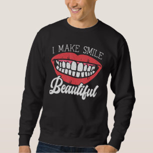 Moletom Eu Sorrio Bela Dentista Dentista Dental Su