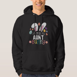Moletom Eu Sou A Tia Bunny Páscoa Roupas De Família