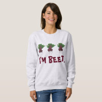 Eu sou Beet (Beat) Red Beet Vegetable Vegan
