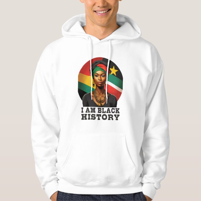 Moletom Eu sou História Negra (Frente)