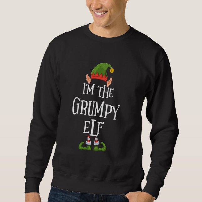Moletom Eu sou o Gráfico do Elfo Engraçado - Feliz Natal (Frente)