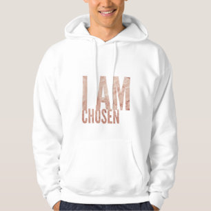 Moletom Eu sou o Hoodie escolhido Dourado