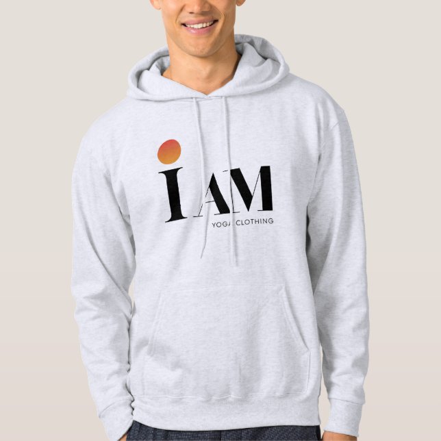 Moletom Eu sou o logotipo Hoodie (Frente)