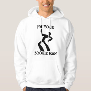 Moletom Eu sou o seu Boogie Man T-shirts, Disco Hoodie