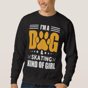 Moletom Eu sou um Cachorro e Cachorro Tipo Meninas Cachorr