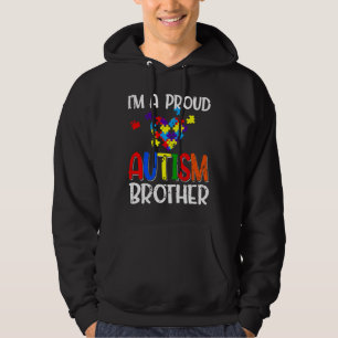 Moletom Eu Sou Um Figurino De Consciência Do Irmão Autismo