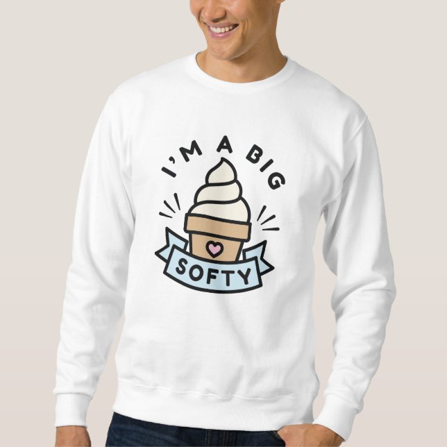 Moletom Eu sou um Grande Softy (Frente)