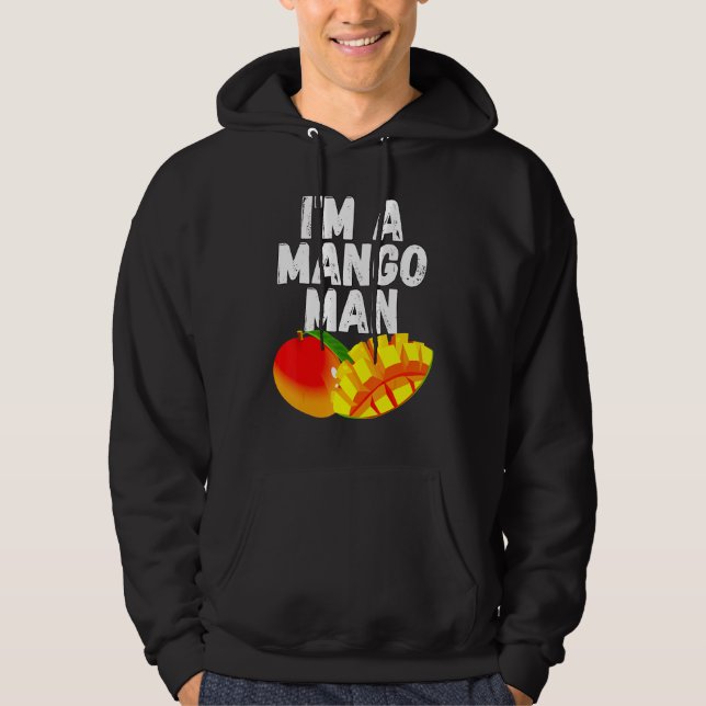 Moletom Eu sou um Mango Homem Juicy Mango (Frente)