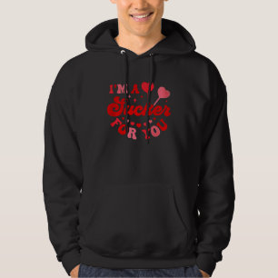 Moletom Eu sou um otário por você coração de doce amor fel