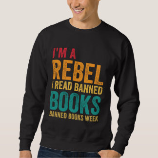 Moletom Eu Sou Um Rebelde Eu Leio Livros Proibidos  Dia do