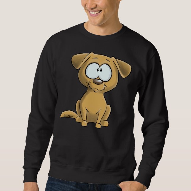 Moletom Eu Sou Uma Areia Labrador (Frente)