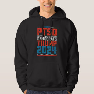 Moletom Eu Tenho Ptsd Estou Muito Cansado Dos Democratas T