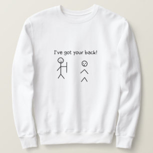 Moletom Eu tenho seu "Stickman Meme Engraçado"