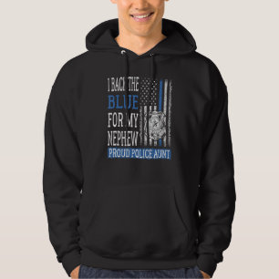 Moletom Eu Trago O Azul Para A Minha Tia Policial Orgulhos