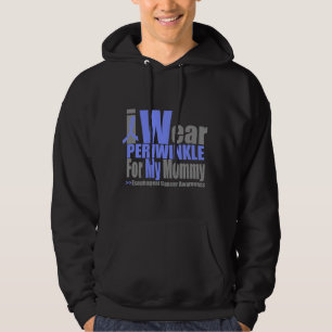 Moletom Eu visto a pervinca para meu cancer esofágico das
