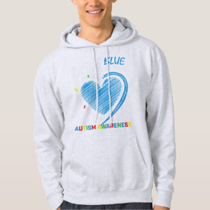 Moletom Eu visto azul para o meu irmão, o produto de cons