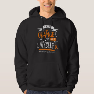 Moletom Eu Visto Laranja Para Mim Própria esclerose múltip