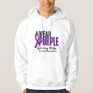 Moletom Eu visto o roxo para meu lúpus da esposa 10