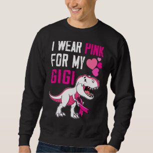 Moletom Eu Visto Rosa Para O Meu Pinto De Dinossauro Gigi