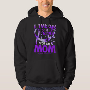 Moletom Eu Visto Roxo Para Minha Mãe Lupus Sensibilização 