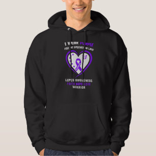 Moletom Eu Visto Roxo Para O Meu Irmão Lupus Awarene