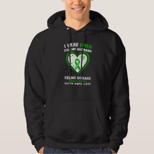 Moletom Eu Visto Verde Para O Meu Marido Doença Celular Aw
