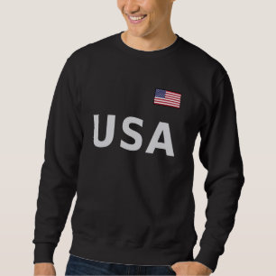 Moletom EUA com a AMERICAN FLAG no peito - US FLAG 4th