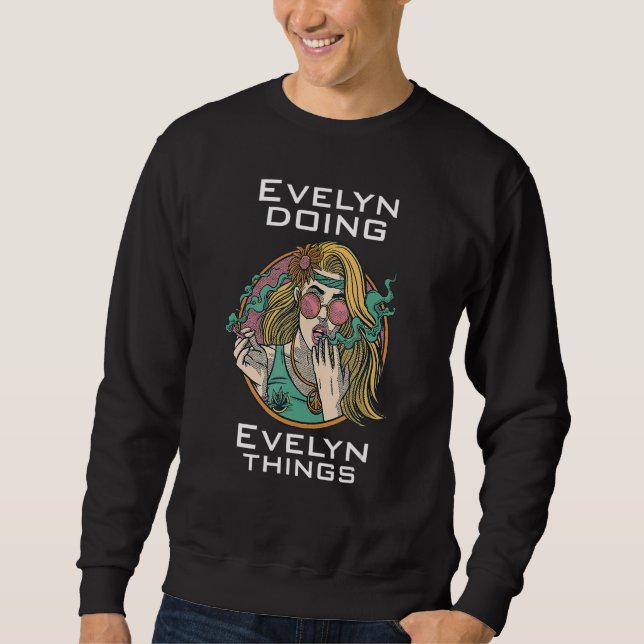 Moletom Evelyn fazendo (Frente)