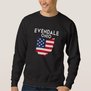Moletom Evendale Ohio EUA Estado América Viagem Ohioan Pre