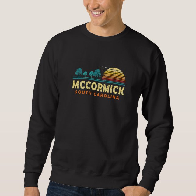 Moletom Evergreen Sunset Mccormick Forest Carolina do Sul  (Frente)