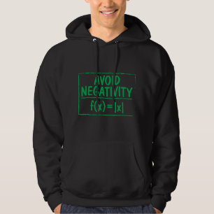 Moletom Evite Negatividade Problema de Matemática Divertid