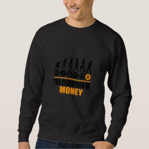 Moletom Evolução Da Moeda Btc Cryptocurrency Ho