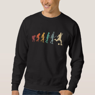 Moletom Evolução do Homem Futebol Fottball Vintage Retro