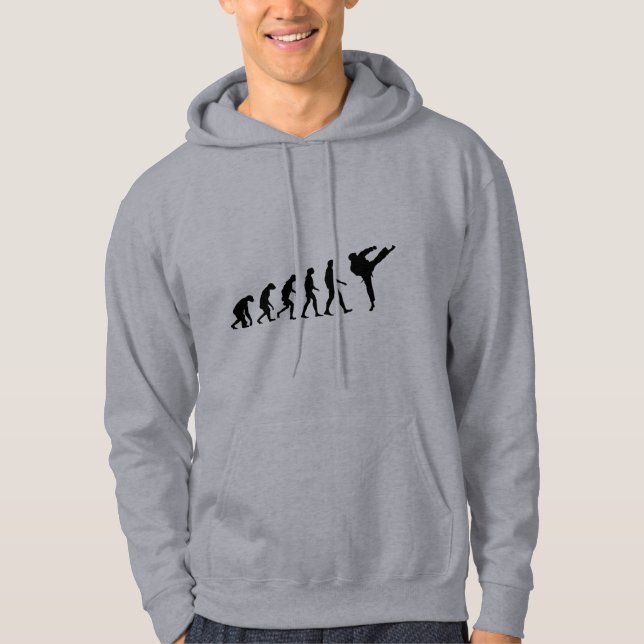 Moletom Evolução do karaté (Frente)