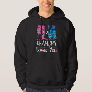 Moletom Excelente Rosa Ou Azul Vovô Ama Sua Revelação De G