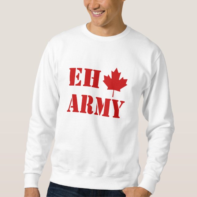 Moletom Exército Canadá Eh (Frente)