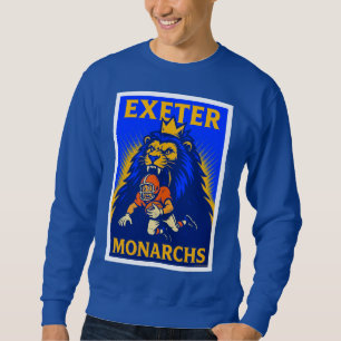 Moletom Exeter Monarcas, camisola clássica.