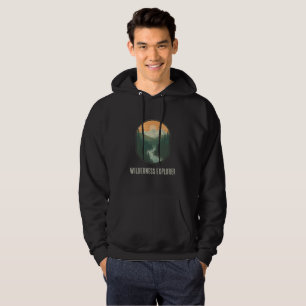 Moletom Explorador de Selvagem Personalizado Retro Montanh