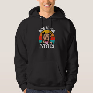 Moletom Exposição de Cães Pit Bull Mostre Meus Pitties Ret