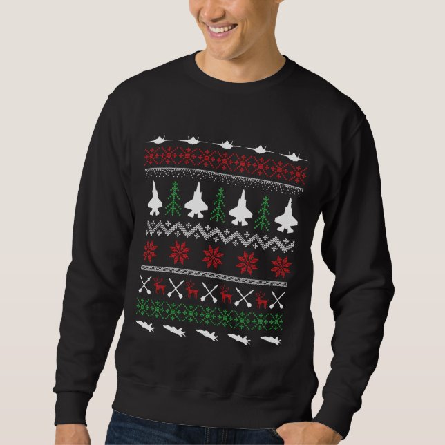 Moletom F-35 Sweater Natal (Frente)