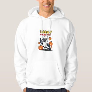 Moletom F-Caw-F Quero Dizer Boo Engraçada Maldita Caveira