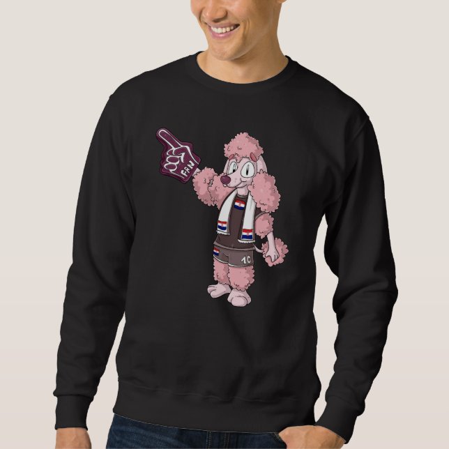 Moletom Fã Poodle Croácia (Frente)