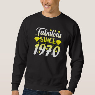 Moletom Fabulosa Desde 1970, Birthday Girl 52nd Birthday B