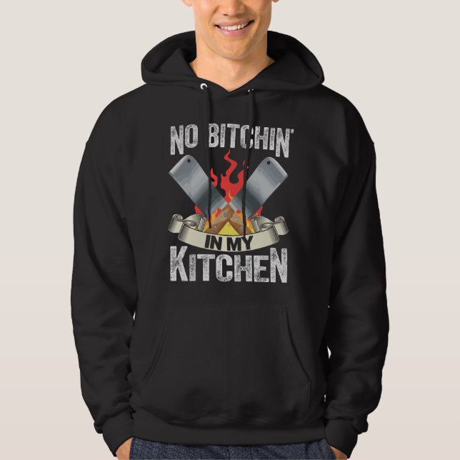Moletom Faca de Chef Engraçada para Cozinhar (Frente)