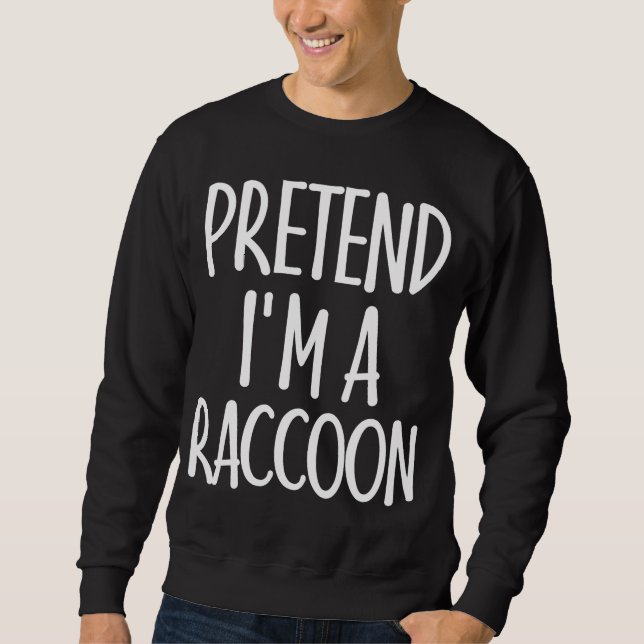 Moletom Fácil Fingir que sou o Presente de Figurino da Rac (Frente)