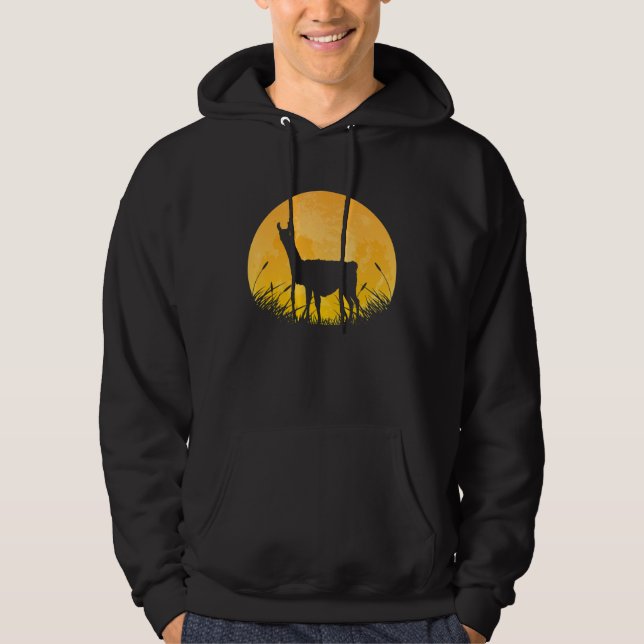 Moletom Fácil roupa de Halloween Alpaca Camel Costume (Frente)