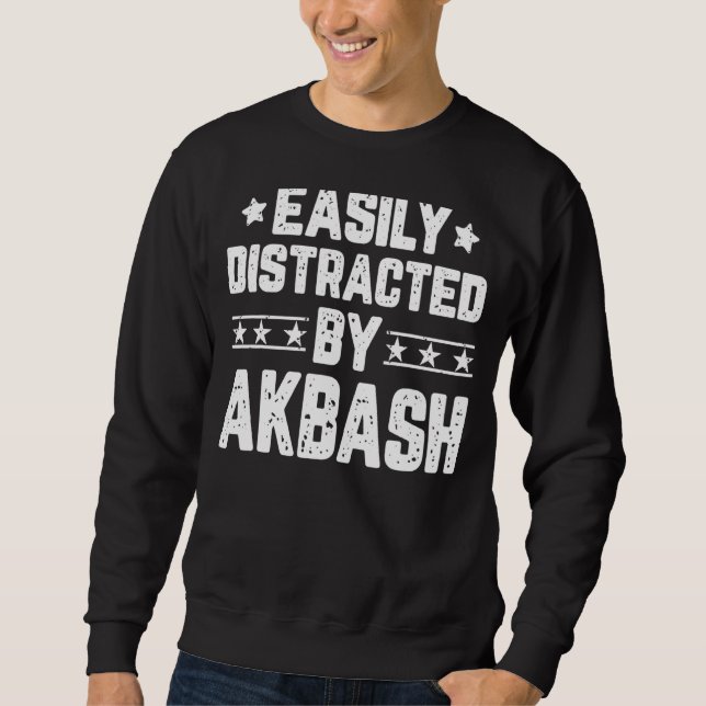 Moletom Facilmente Distraído Por Akbash Dog Akbash (Frente)