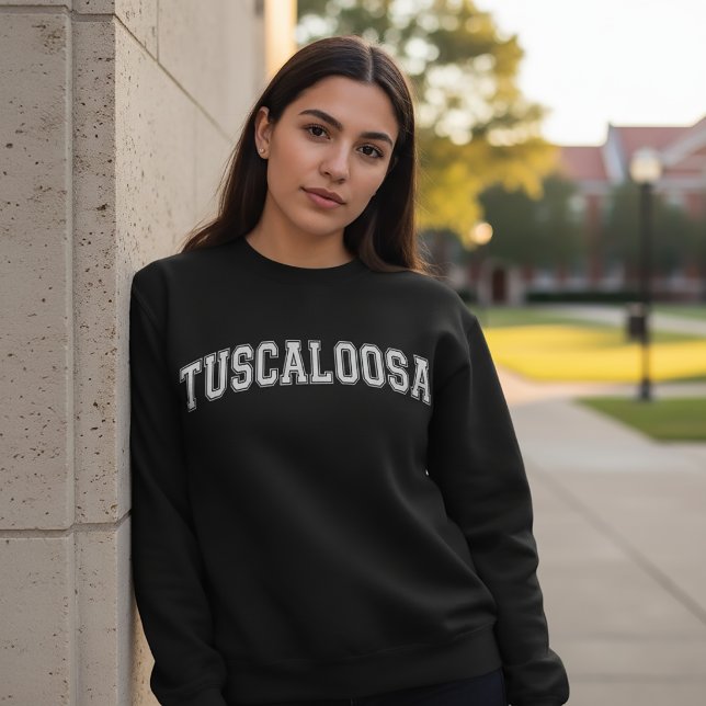 Moletom Faculdade ao estilo da Universidade de TUSCALOOSA  (Criador carregado)