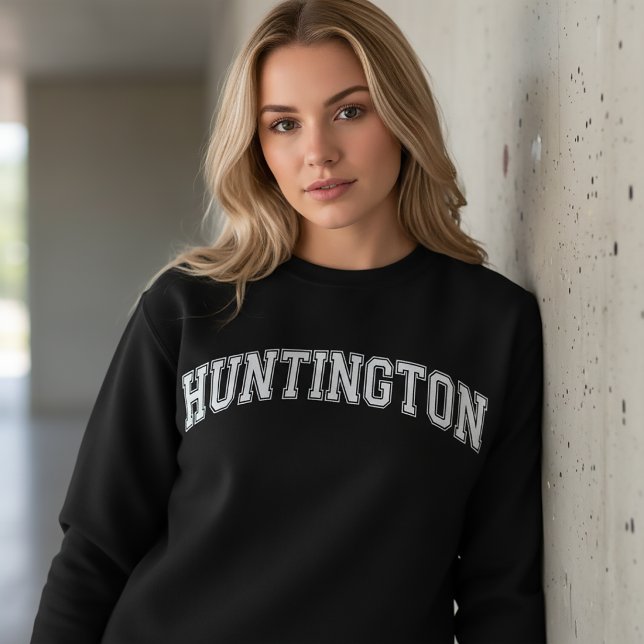 Moletom Faculdade de estilo universitário Huntington à mod (Criador carregado)