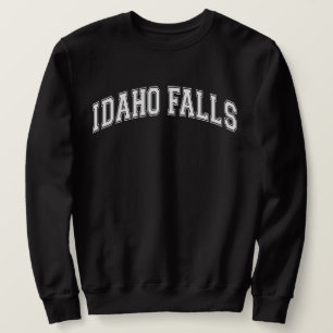 Moletom Faculdade de Estilo Universitário IDAHO FALLS